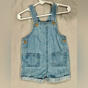 Denim Blue Baby Overalls